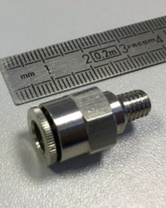 Straight screw-in 6x1.0K drive for auger S150